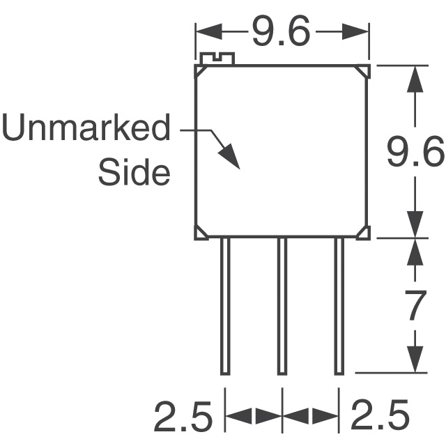 CT94EY204 Nidec Copal Electronics  Trimmer Potentiometers